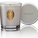 M&SENSE Natural Soy Candle | Coconut & Gray | 9.2 oz, 50H Burn Time | Luxury Scented Candle for Relaxation, Gifting, Home Dcor | Ideal for Bedroom, Office, Party Ambiance