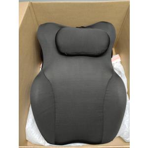 Memory Foam Ergonomic Wedge Pillow, Prone Pillow for Sleeping, Reading Pillow for Bed, Ergonomic Support for Back Pain & Sitting Up, Ideal for Massage, with Removable Cover, Grey 