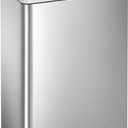 13 Gallon(50L) Trash Can Stainless Steel Trash Can Kitchen Garbage Can with Automatic Sensing Cover Anti-Fingerprint for Home Office Bathroom Bedroom Kitchen Trash Can with Lid Waste Bin