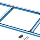 POWERTEC Juice Groove Router Jig, Router Tool & Templates Guide System  Adjustable Precision Frame for Recesses Slots, Inlays, Panel Work Up to 24 x 24" (71867)