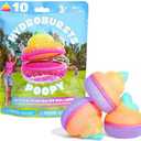 Hydroburst 8-pack Reusable Water Balloons by Relatable, For The Pool, Beach Toys And Outdoor Play Toys, Includes 8 Refillable Balloons With Poopy Faces