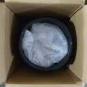 Aveyas 10 inch Ceramic Plant Pot with Drainage Hole and Saucer - Suitable for Indoor and Outdoor Use, Modern Planters for House Garden Flower Tree Snake Monstera Plants (10", Glossy Black)