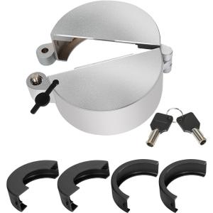 Upgrade Semi Truck Locking Fuel Cap Cover, with Two Keys, Fit for Kenworth, International, Mack, Volvo