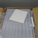 YOPIKUU Photo Storage Box 5" x 7", Extra Large Photo Organizer Storage Container with 18 Inner Case, Seed Organizer Craft Storage Box Pictures, Arts, Crafts, Sewing, Stickers, Seeds, Office Supplies (Clear)