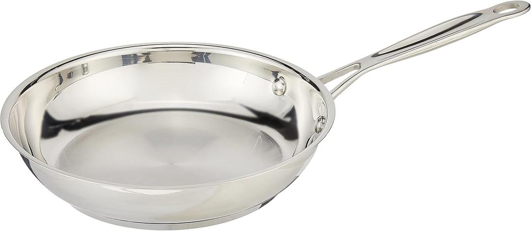 Cuisinart 722-20 8-Inch Chef's-Classic-Stainless-Cookware-Collection, 8", Open Skillet (Stainless Steel)