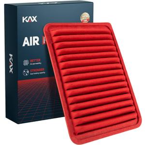 KAX Premium Engine Air Filter, CA10171 Replacement for Toyota Camry 2007-2009 L4 2.4L, Camry 2010-2017 L4 2.5L, Venza 2009-2016 L4 2.7L, Increased Acceleration (Not for Hybrid)
