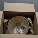 Medium Lamp Shade, ALUCSET Barrel Metal Lampshade with Pattern of Trees Lampshade for Table Lamp, 7x13x7.8 inch, Metal Lampshades, Spider