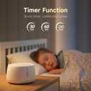 White Noise Machine,Sound Machine for Sleeping,Sleep Aid for Adults Baby,18 Non-Looping Sounds,ZenNap App Included 500+ Hi-Fi Audios,8-Sounds Mixing,Office,Travel,Home