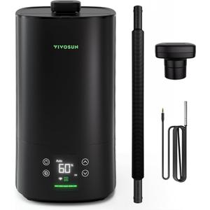 VIVOSUN AeroStream H05 Intelligent Wi-Fi Humidifier, 1.32 Gal / 5 L Humidifier with Temp & Humidity Probe, Smart Remote Control, Designed for Growers