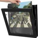 BABUFINE Vinyl Record Frame,Vinyl Magnetic Record Display Frame for The Wall, Album Frames Storage for 12x12 Inch LP Cover Display