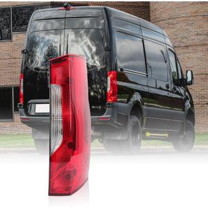 Tail Light Compatible with 2019-2026 Mercedes Sprinter and Freightliner Sprinter with Bulbs and Harness(Right Passenger Side)