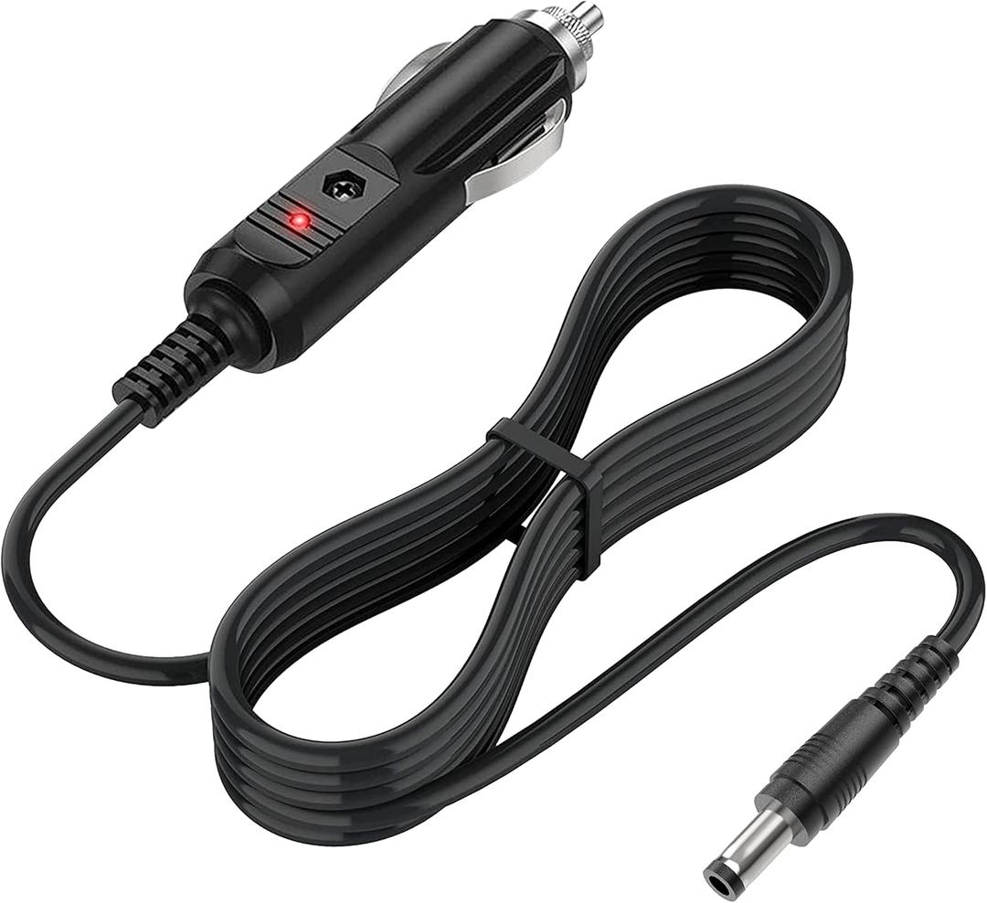 12V Car Adapter for All Comfier Neck Back Massage Cushion Cigarette Lighter Car Charger Adapter