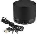 Bluetooth Mini S10 LED Light Enabled Speaker with TF Micro SD Memory Card Slot for All Smartphones (Black)