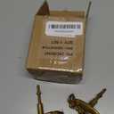 SOFFEE DESIGN Set of 2 Vintage Gold Mermaid Cabinet Knobs for Drawer, Ocean Beach Theme Aged Treatment Antique Door Knobs with Mounting Screws for Cupboard, Kitchen Furniture