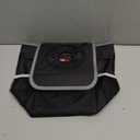 EPAuto Waterproof Car Trash Can with Lid and Storage Pockets, 2.5 Gallon, Black