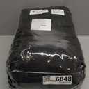 BRILLMAX 6 Pack Black Round Tablecloths 120 Inch - Circle Bulk Linen Polyester Fabric Washable Table Cloth Cover for Wedding Reception Banquet Birthday Party Buffet Restaurant