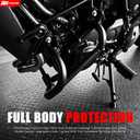 Front Crash Bar Engine Guard for Kawasaki Eliminator 450 500 SE (2023-2025), Steel Motorcycle Frame Protection Bars,Matte Black Finish