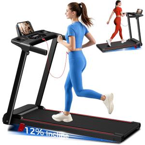 Treadmills for Home with Incline Walking Pad Treadmill with Handle Bar