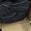 Oversized Camping Chair, Portable Folding Camping Chairs with Side Pocket, Cup Holder and Carry Bag, Heavy Duty Outdoor Camping Chairs for Adults, Fishing, Sports, Trip, up to 400lbs, Style 5 (Red / Black)