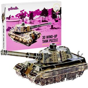 Gollorette 3D Wind-up Tank Puzzle