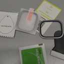 WSKEN for Apple Watch Ultra 3/Ultra 2/Ultra Screen Protector 49mm,9H Tempered Glass + Titanium Alloy Frame, [Keep Original] [Touch Sensitive] Lightweight Protective Glass Film for iwatch Ultra 3/2/1