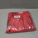 Newrara Unisex Shiny Kindergarten Graduation Gown Cap with Tassel Color: Red Size:27