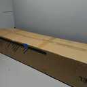 ROVOGO Shower Panel Tower System with Rainfall Mist Shower Head, Body Jets, Handheld and Tub Spout, Led Lights and Temp Display No Battery Needed, Unibody Shower Column 304 Stainless Steel Black (Black-6 Modes)