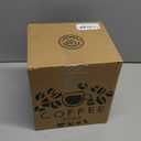 12 Cup Coffee Pot Replacement for Ninja Coffee Maker CFP101 CFP201 CFP301 CFN601 CFP250A CFP300 CFP307, Glass Carafe Replacement with Brew-Through Lid, Ninja Coffee Pot Replacement with Sturdy Handle