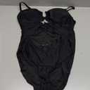 Eomenie One Piece Swimsuit for Women Ring Linked Monokini Sexy Bathing Suit Cutout Swim Suit XL