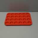 CAKETIME Silicone Muffin Pan Mini 24 Cups Cupcake Pan, Nonstick Food Grade Silicone Mold Baking Pan 1 Pack