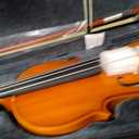 Violin 4/4 Full Size Kit for Beginners, Glossy Violin Fiddle Set for Adults, Students with Violin Case, Bow, Rosin, Fingerboard Sticker, Shoulder Rest, Extra Strings and Bridge(Plywood, Full)