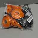 3m Halloween Pumpkin Lantern String, Halloween Orange Decorative Lights, LED Halloween Pumpkin Connectable String Lights for Party Outdoor Festival Patio Garden Decoration