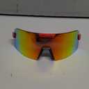 OMEKOL Two Sizes For Adults and Youth Polarized Sunglasses Men Women Outdoor Sport Baseball Glasses UV400 Cycling Eyewear (Ap5)