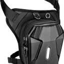 ISEYOU Thigh Bag, Motorcycle Leg Bag for Men Women, Drop Leg Bag with Removable Leg Straps, Multifunctional Gear Bags for Cycling Hiking Camping Fishing Travel Outdoor