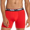 PUMA mens 5 Pack Performance Boxer Briefs (S)