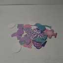 Mermaid Party Decorations Glitter Mermaid Table Centerpiece for Birthday Party Under the Sea Table Centerpiece Ocean Theme Table Ornaments for Girl Baby Shower Birthday Party Supplies DIY Decor