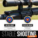 Gotical Picatinny Rail Mount for Savage Rascal Rifles with Ejection Port Cut-Out
