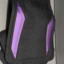 PIC AUTO Rubber Floor Mats, Purple Aluminum Film with Colorful Piping Floor Mats for Cars, Car Mats with Non-Slip Backing, All-Weather Protection, Trim-to-Fit Liner for Cars, SUVs, Trucks, Vehicles