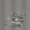 M4 x 12mm Countersunk Flat Head Machine Screws, Full Thread, 304 Stainless Steel Black Finish, 50 PCS