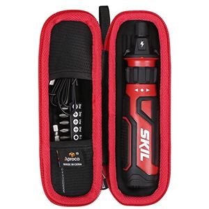 Aproca Hard Storage Travel Case, for SKIL Rechargeable 4V Cordless Screwdriver and Accessories Aproca Hard Storage Travel Case, for SKIL Rechargeable 4V Cordless Screwdriver and Accessories