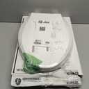 KOHLER 4636-RL-0 Cachet ReadyLatch Elongated Slow Close Toilet Seat, Soft Close Toilet Seat Quiet Lid, Contoured Grip-Tight Bumpers Installation Hardware, Apartment Essentials, White