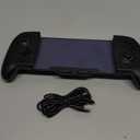 Gammeefy Switch Controllers Compatible with Nintendo Switch/Switch OLED, One-Piece Joypad Controller Replacement for Switch Pro Controller with 9 Lights Color, Turbo, Macro, KeyLinker APP (Switch 1 - (6.2"/7"), Black)