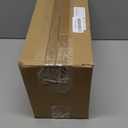 GORDNWE Set of 2 Bathroom Wall Sconce, Brushed Nickel Vanity Light, Modern Wall Light Fixture with Clear Glass Shade and E26 Bulb Base, Wall Lamp Wall Mount Light Fixtures for Mirror, Bedroom