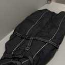 Lelepet Dog Coat for Large Dogs Waterproof Dog Jacket with Harness Built in Reflective Fleece Jacket with Zip Cold Weather Coats for Dogs Outdoor, Cozy Thermal Pet Snowsuit, Weimaraner, Black, XXL