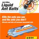 TERRO Ant Killer Bait Stations T300B - Liquid Bait to Eliminate Ants - Bait System - 12 Count Stations for Effective Indoor Ant Control