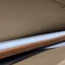 Walnut Monitor Stand for Desk (44 Inch) Large Monitor Stands for 2 Monitors, Desk Shelf for Top of Desk Walnut Monitor Shelf