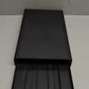 Amazon Basics Nespresso OriginalLine Coffee Pod with 1 Storage Drawer Holder, 50 Capsule Capacity, Black