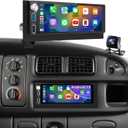 64G 5GWiFi Upgrade Car Radio for Dodge Ram 1500/2500/3500 1994-2002, Jeep Wrangler 1997-2002, Cherokee 1997-2001, 6.86inch Grand Cherokee Stereo Touch Screen Carplay Android Auto GPS FM Fast Charger