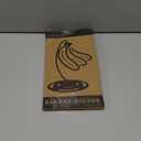 Banana Holder Stand Stainless Steel, Modern Banana Tree Hanger with Larger Base & Won't Topple Over, Banana Hanger Rack for Any Kitchen Countertop (Black)