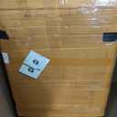 Folding Adirondack Chairs, Outdoor Wooden Lawn Chairs with Cup Holder, Patio Chair for Garden,Yard,Poolside,Backyard, 350lb Weight Capacity(Natural)